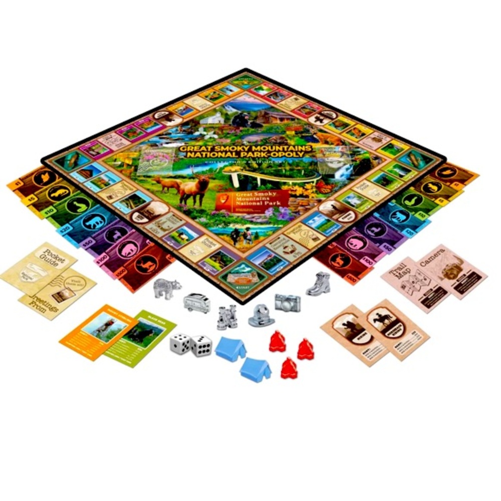 ⛰️🎲⛰️ LETS PLAY❗️ “GREAT SMOKY MOUNTAINS” NATIONAL PARK OPOLY GAME❗️⛰️🎲⛰️ - Picture 2 of 4